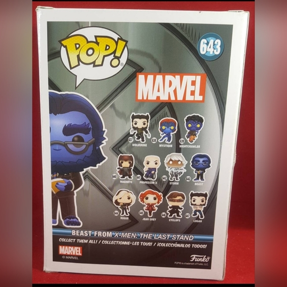 Marvel flocked beast Wal-Mart exclusive 643 (nib) Brand new beast flocked 643 - Picture 7 of 7